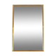 Miroir vintage des années 1970 avec cadre en verge d'or