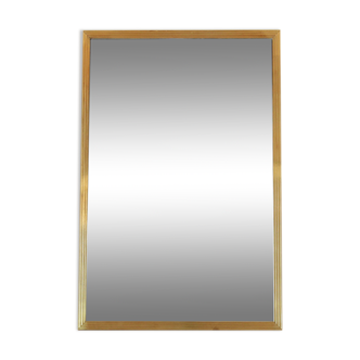 Miroir avec cadre doré 1970