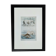 Planche zoologique originale " ours blanc & castor " - buffon 1840