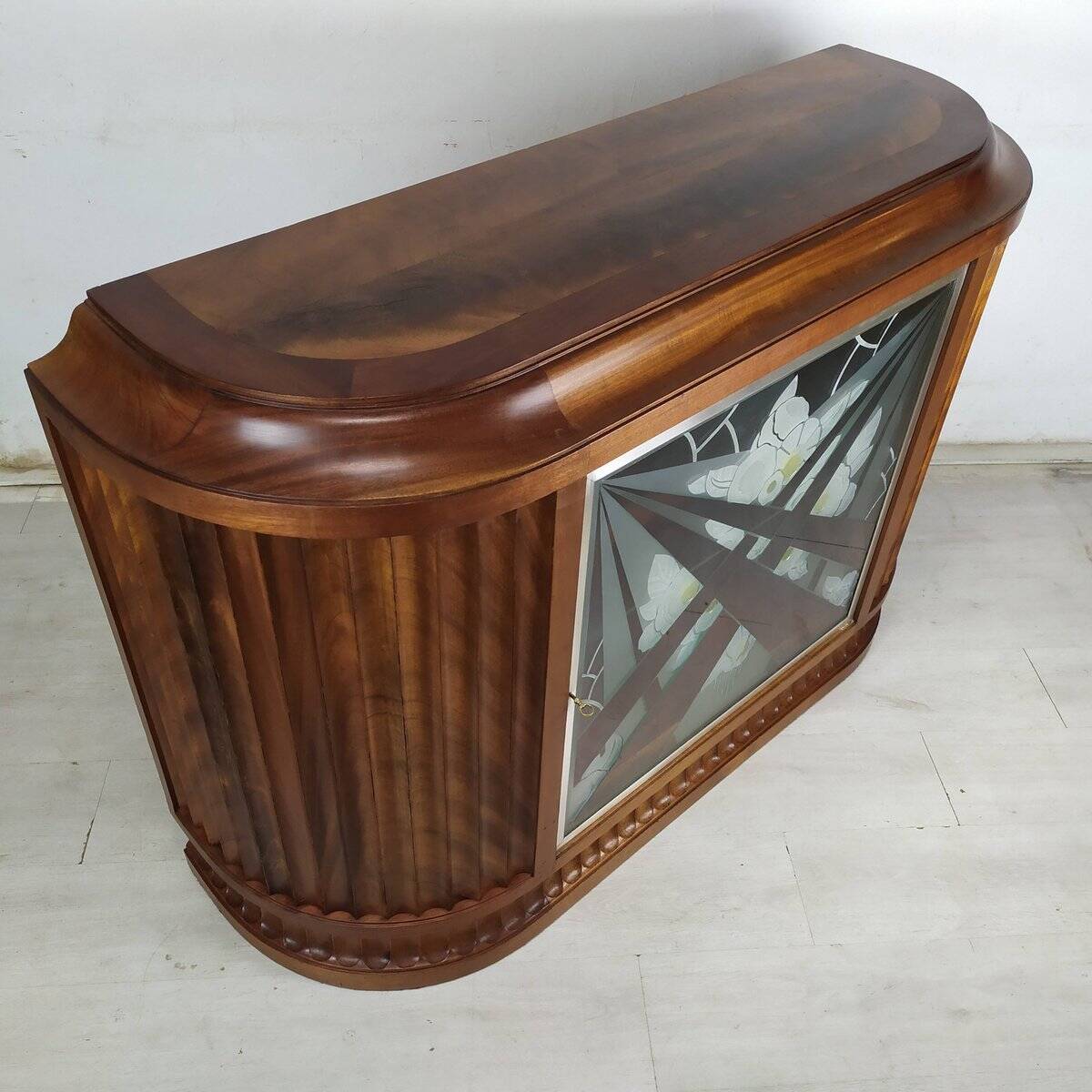 Vitrine argentier art déco, 1930s