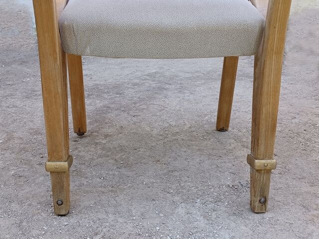 Set of 6 chairs Steiner Bow wood vintage 1950