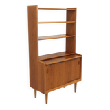 Scandinavian teak and oak secretary, Sweden, 1960
