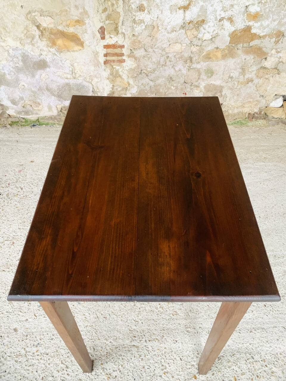 Wooden farm console, circa 30's/40's