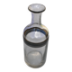 Glass and pewter screw carafe, early 20th century