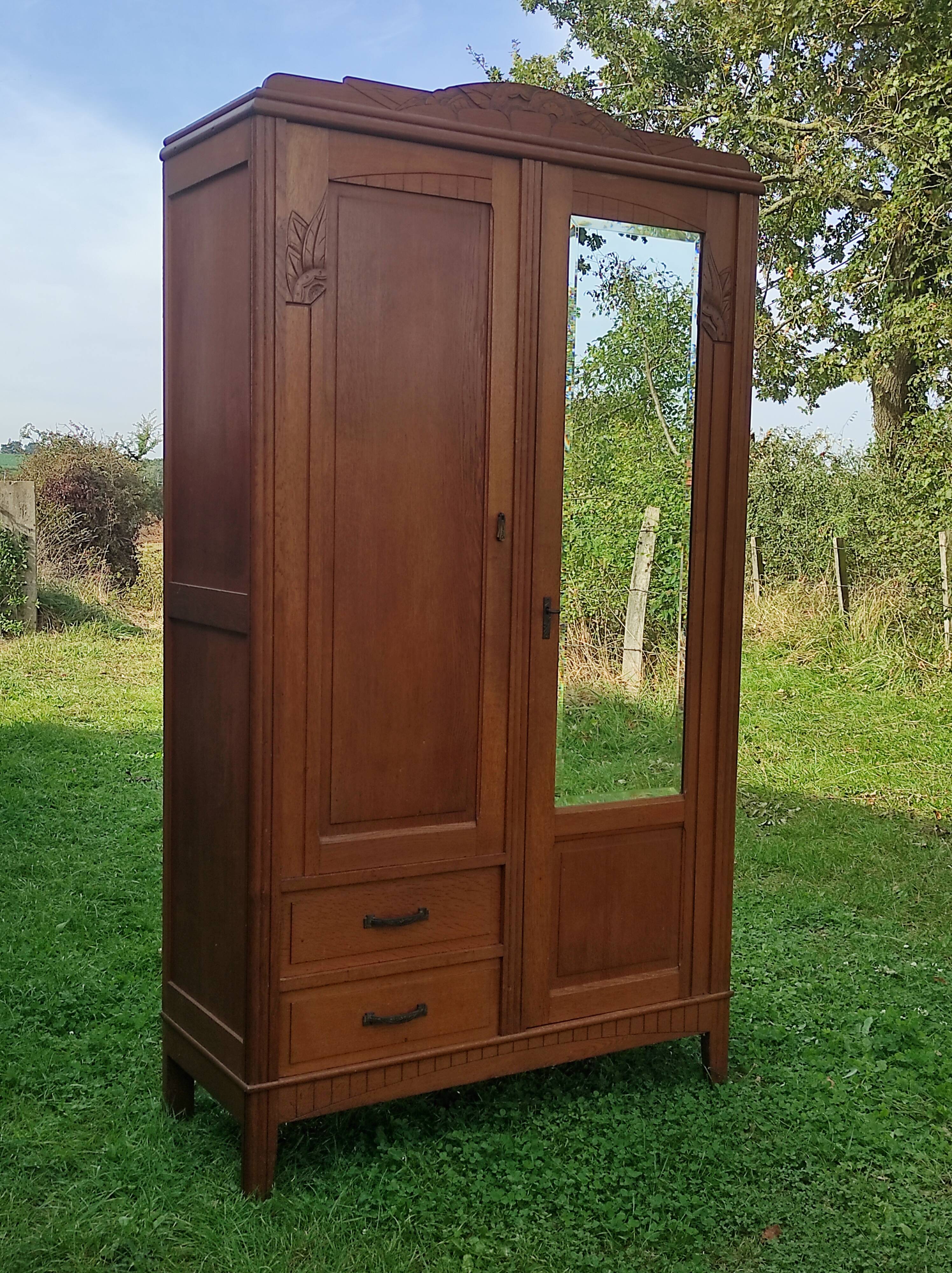 Parisian art deco wardrobe