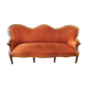 Louis Philippe style velvet bench