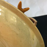 Paris ceramic dish with slip decoration, by Suzy Coste