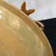 Paris ceramic dish with slip decoration, by Suzy Coste