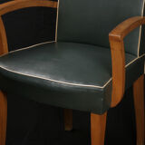 Set of 6 chairs bridge era Art Deco