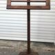Ancient oak lectern