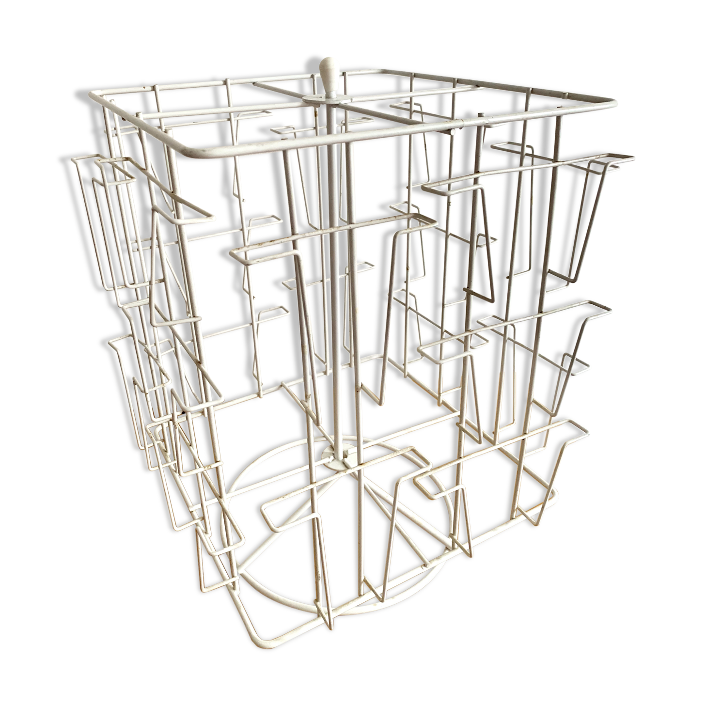 Display turnstile postcards