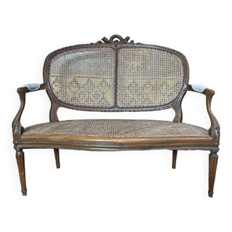 Bench - Louis XVI style cane sofa