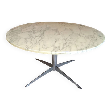 Coffee table, Carrara marble, 1970s
