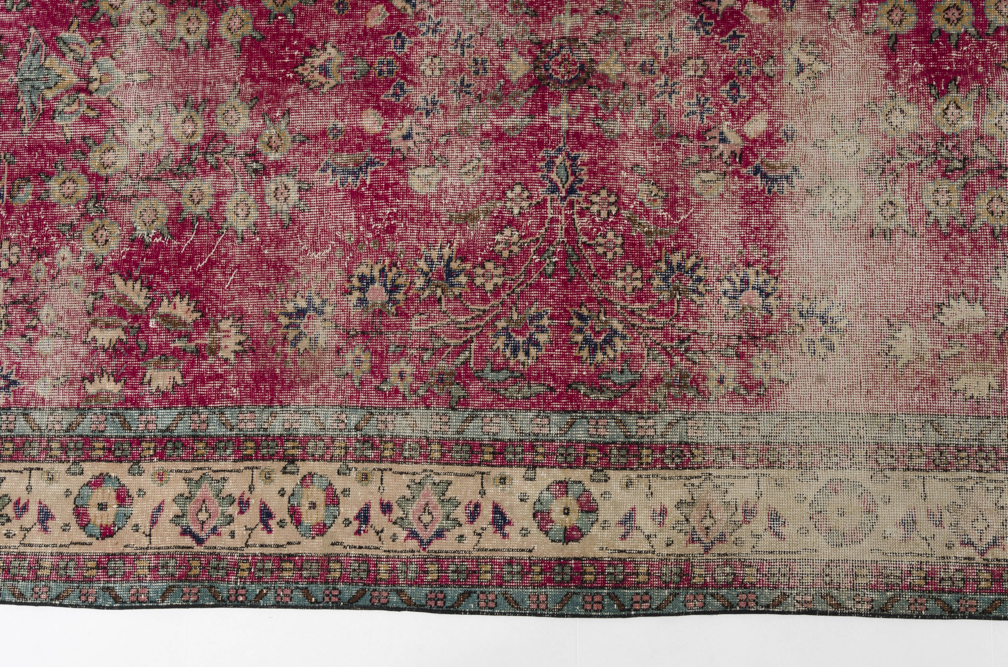 Turkish Floor Vintage Rug  sku-2017
