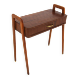 Mahogany bedside table, Sweden, 1950s