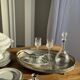 Oval Moroccan plateau engraved on a base 50x35.