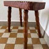 60s Brutalist Style Stool