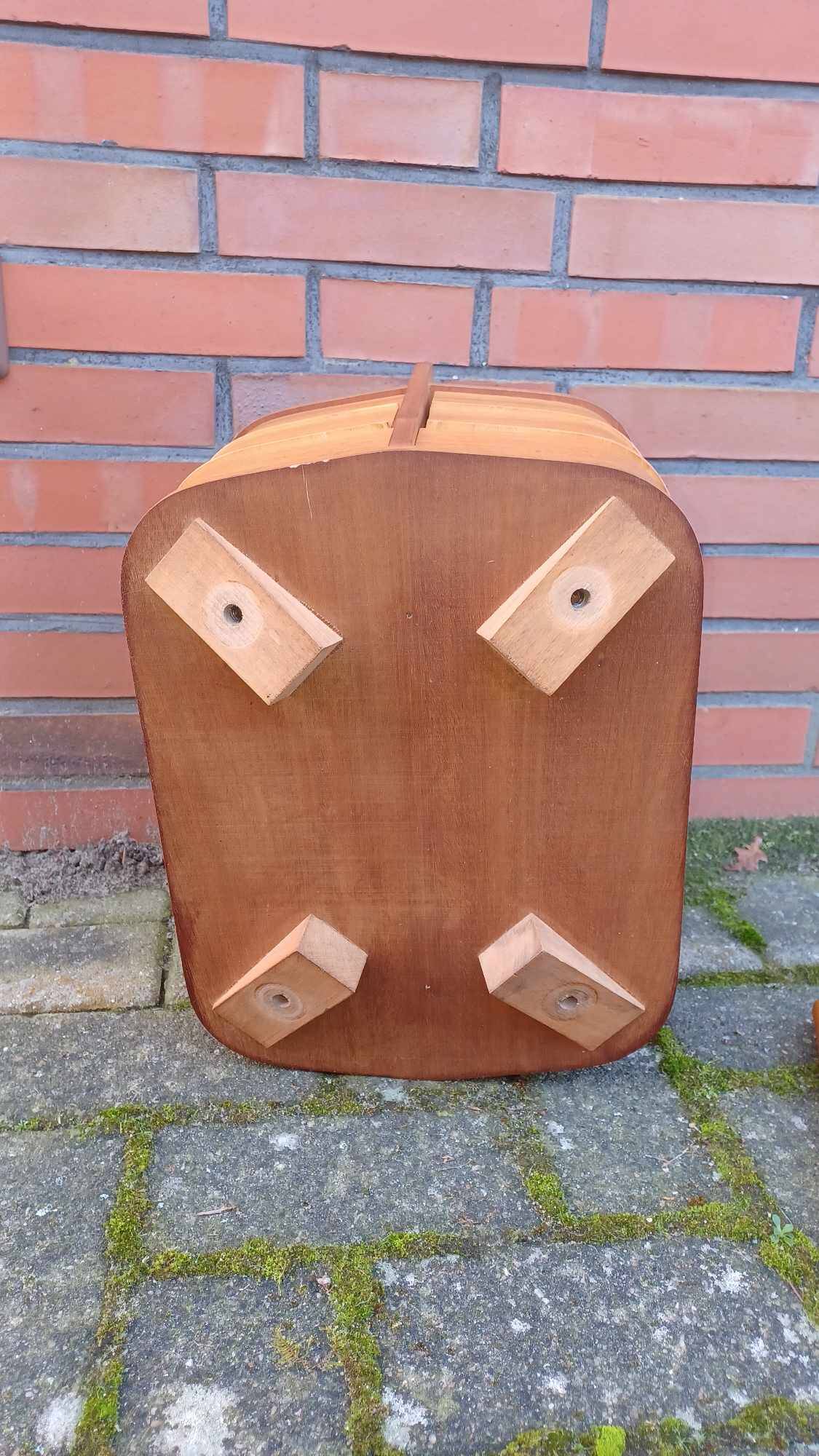 Table de nuit Vintage 1970 Teck