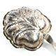Pickle spoon, Art Nouveau, silver-plated brass, Poland, early 20th century