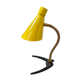 Old lamp cocotte design year 50 yellow