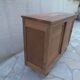 Vintage wooden buffet with a waxed finish, 2 sliding doors.