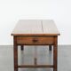 Robust French farmhouse antique dining table from the 18th century