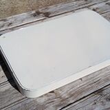 large rectangular tray with handles