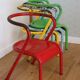 Jacques Hitier children's chair red