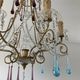 Italian chandelier of the 60s in De Murano glass