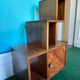Solid wood bedside table