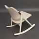 Fauteuil à bascule par Haug pour E. M. OG Trevarefabrikk