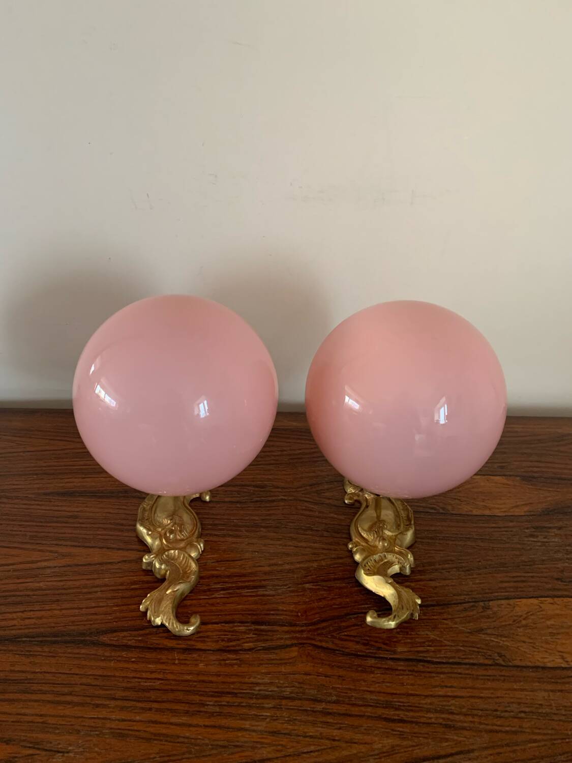 Pair of antique wall sconces