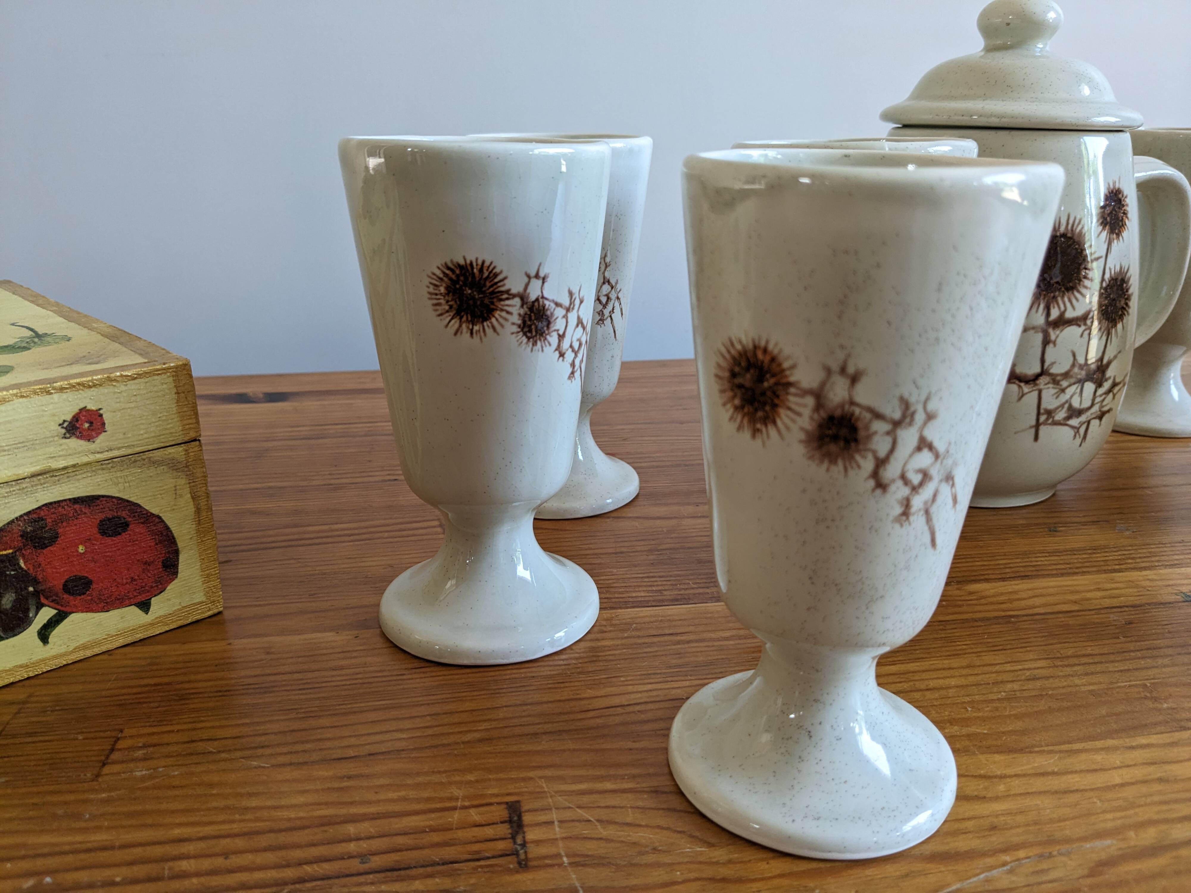 Service à café 9 pièces de Sarreguemines