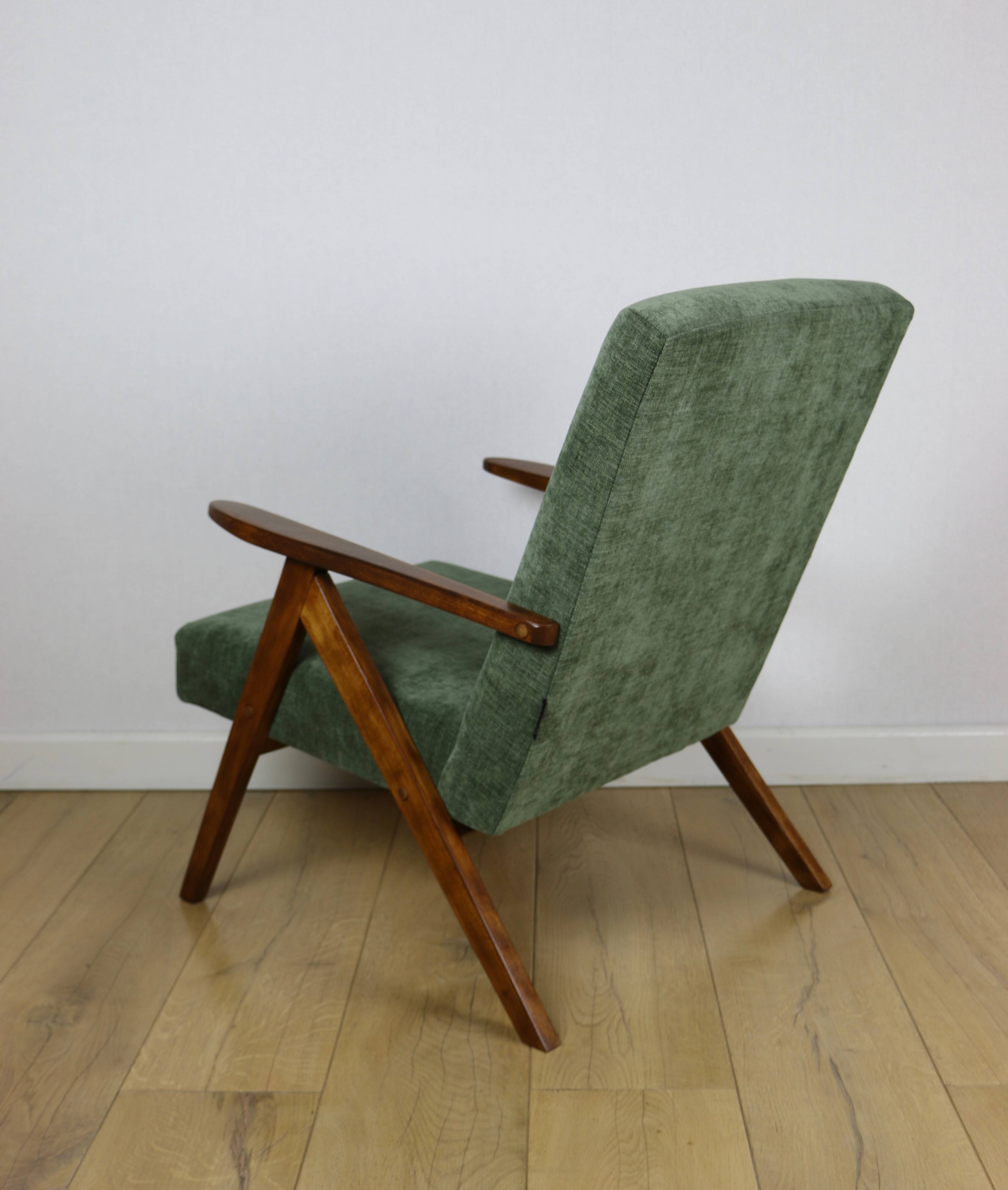B-310 VAR armchair olive green structural - 2 pieces available