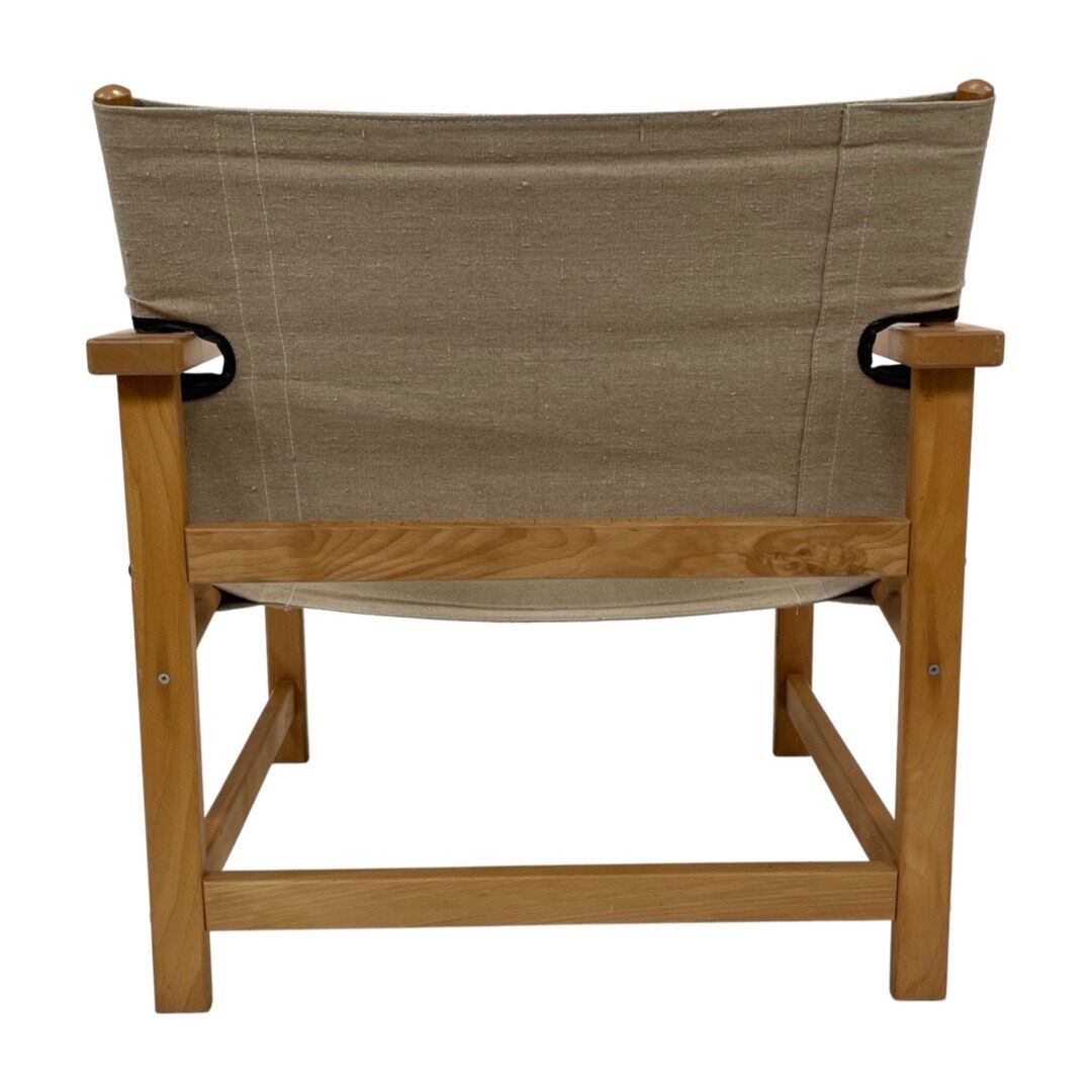 Vintage safari chair 1970's design easy chair