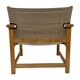 Vintage safari chair 1970's design easy chair