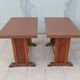 Paire de tables bistrot