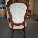 Napoleon III Mahogany Armchair