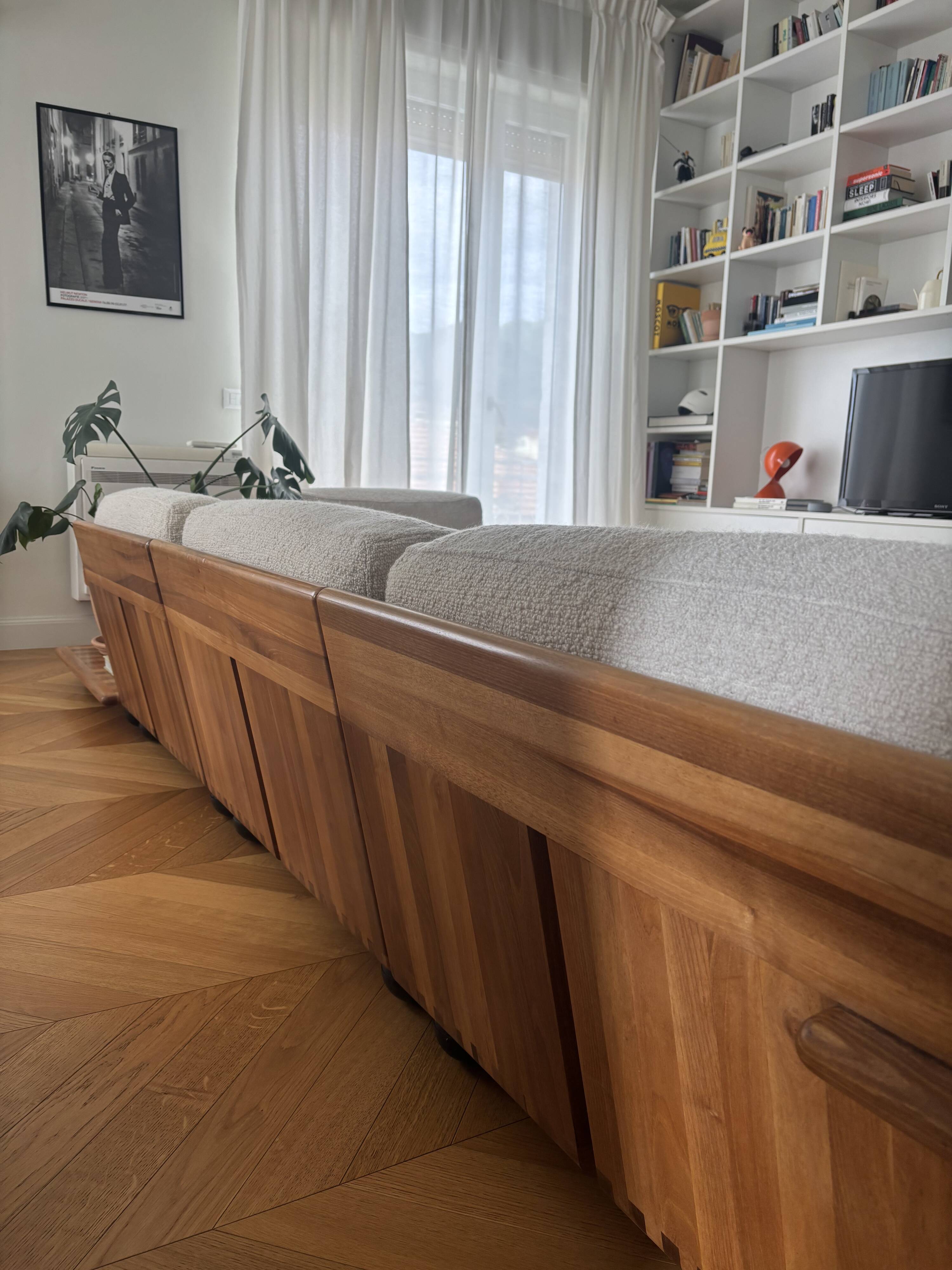 Vintage modular sofa "Pianura" by Mario Bellini for Cassina