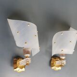 Pair of vintage sconces 60