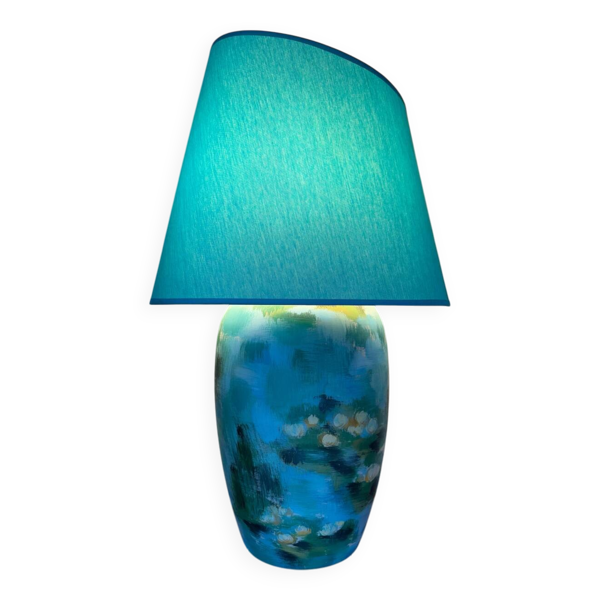 Lampe « Nymphéas » Louis Drimmer années 80