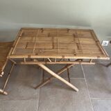 Bamboo table and chairs