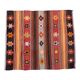 Medium Vintage Turkish Kilim Rug 110x97 cm Wool Kelim, Square