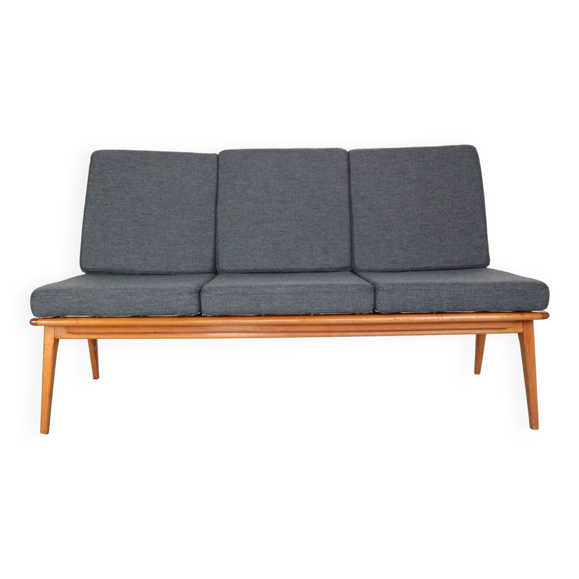 Mid-Century Modern Hans Mitzlaff 1950s Boomerang Sofa for Eugen Schmidt, 1950's