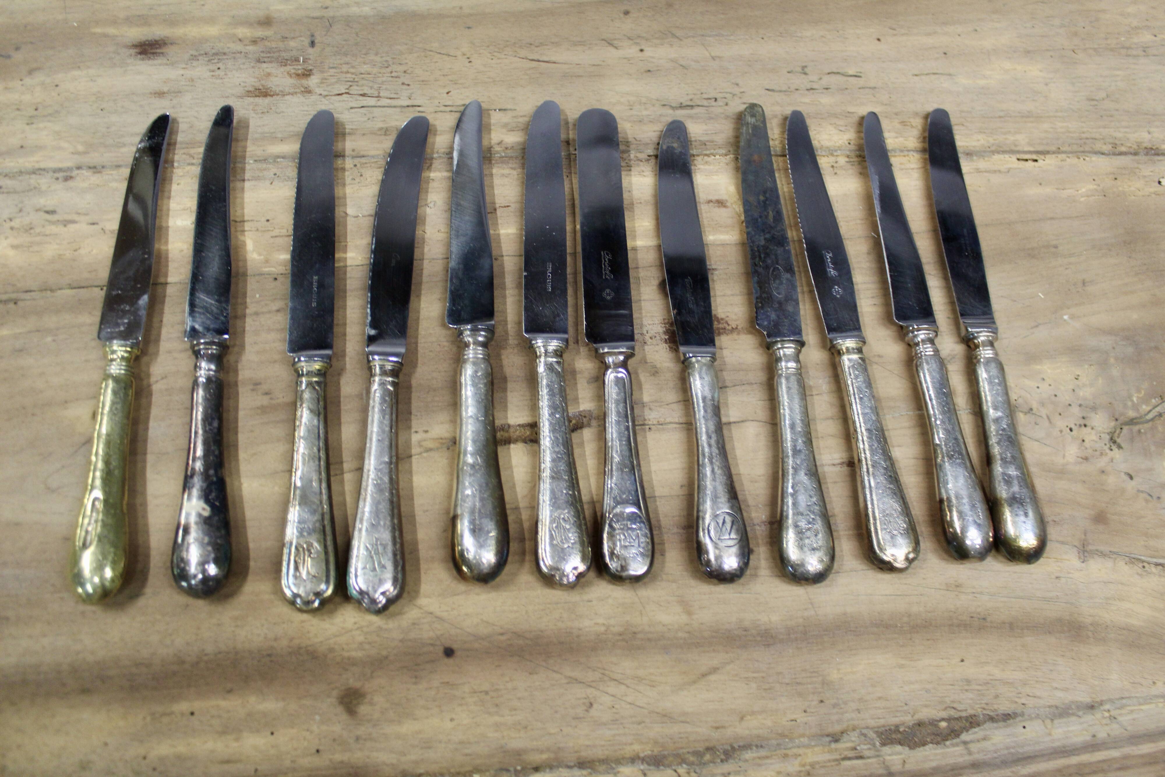Set of 12 knives, Compagnie des Wagons-Lits Orient Express
