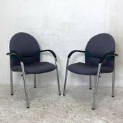 Pair of Persona model chairs VITRA edition Design Mario Bellini