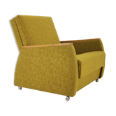 Fauteuil convertible des années 1970, Tchécoslovaquie