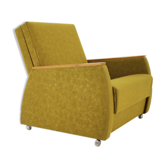 Fauteuil convertible des années 1970, Tchécoslovaquie