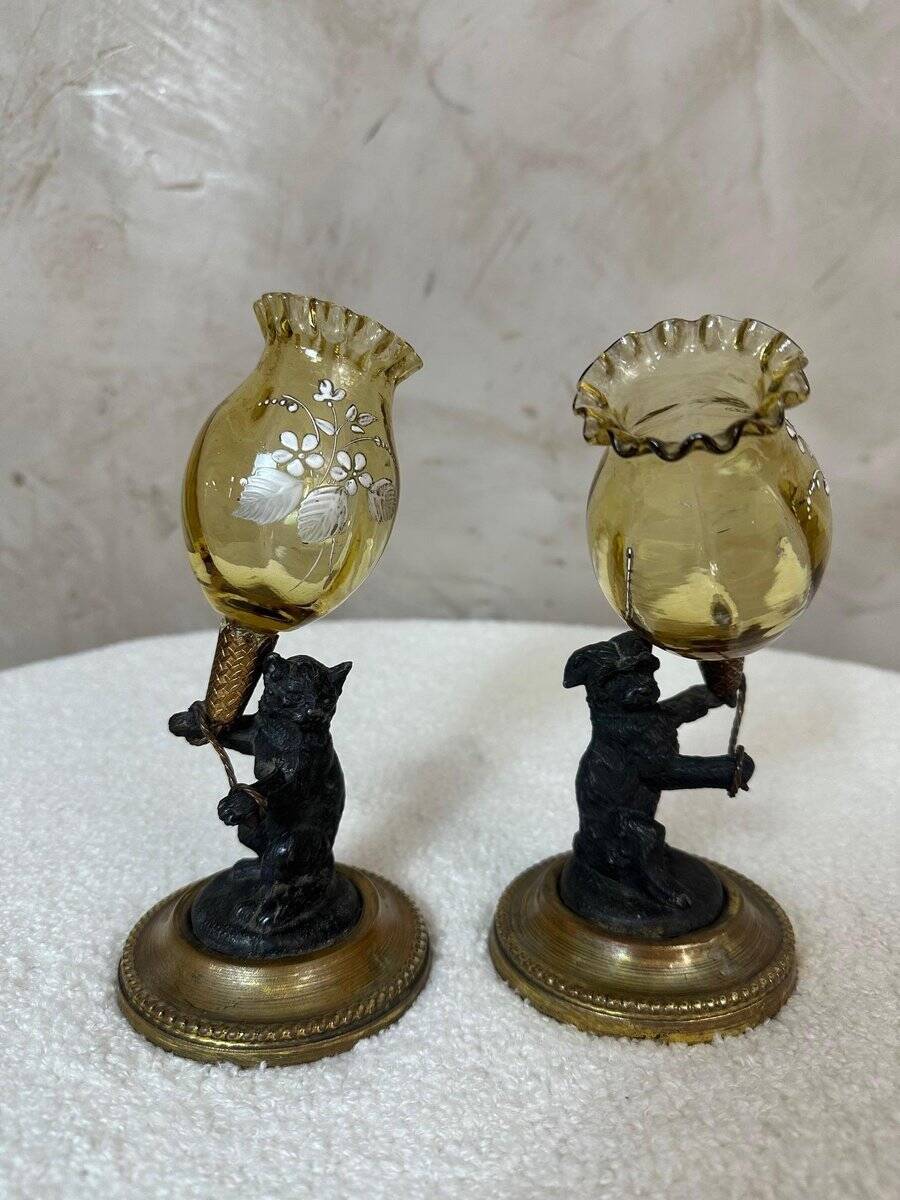 Soliflore vases, 1900s