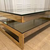 Table basse G de Belgo Chrom 1970s